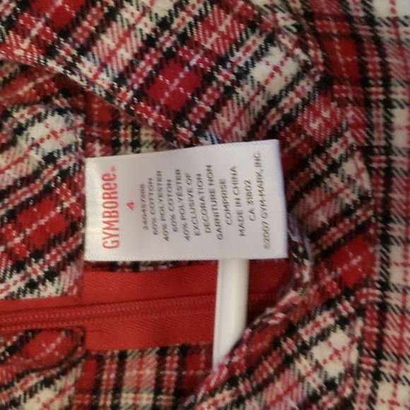 Gymboree Sz 4 Plaid Dress - Picture 5 of 5